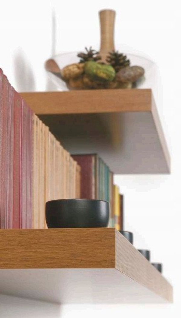 FS 118/24 DB SHELF SONOMA OAK 118X24CM