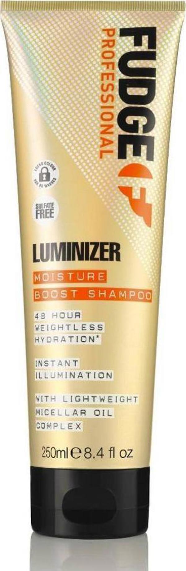 Fudge FUDGE_Luminizer Moisture Boost Shampoo ενυδατικό σαμπουάν για βαμμένα και κατεστραμμένα μαλλιά 250ml
