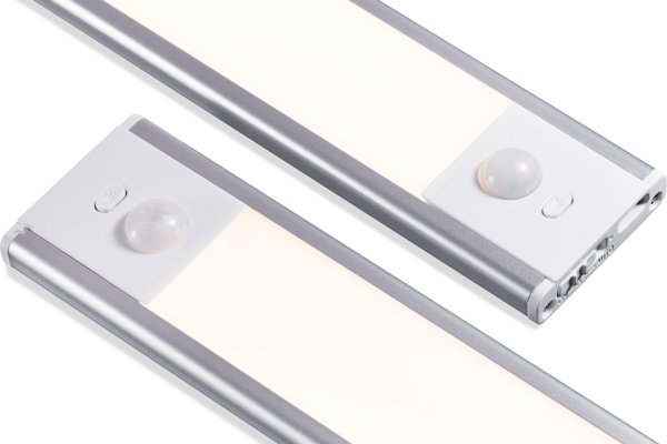 Σετ φωτιστικών ντουλαπιού Fuj:tech με αισθητήρα κίνησης, μεγάλο, 2 τεμ.