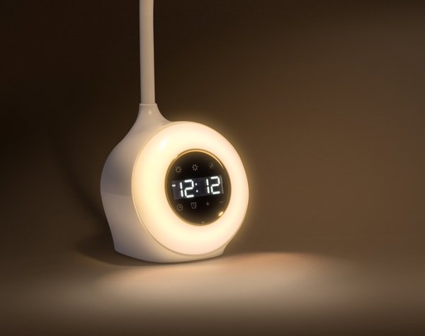 Φωτιστικό γραφείου Fuj:tech Mood με φως αφύπνισης και φως διάθεσης RGB