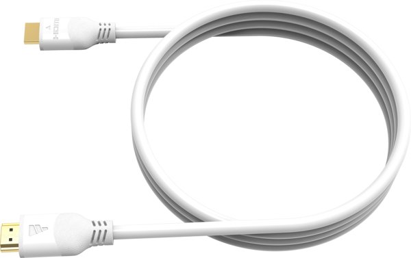 Καλώδιο Fuj:tech HDMI 2.1 8K Πιστοποιημένο Υπερυψηλής Ταχύτητας, 5 m, λευκό