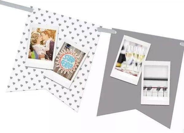 Fujifilm Fujifilm Instax γιρλάντα μόλις παντρεύτηκε