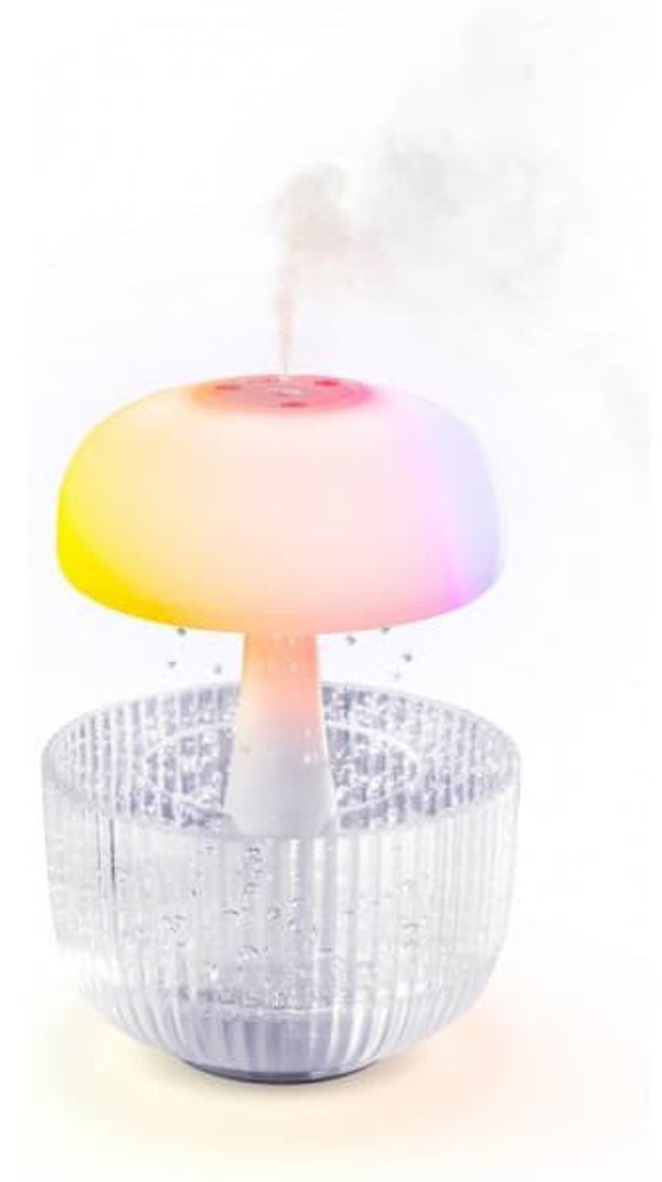 Fuj:tech Puff mushroom lamp with humidifier, RGB