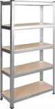 Funfit Μεταλλική ραφιέρα αποθήκης 180x90x40 cm