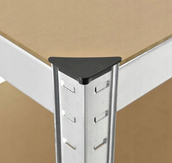 Funfit Μεταλλική ραφιέρα αποθήκης 180x90x40 cm