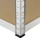 Funfit Μεταλλική ραφιέρα αποθήκης 180x90x40 cm