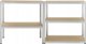 Funfit Μεταλλική ραφιέρα αποθήκης 180x90x40 cm