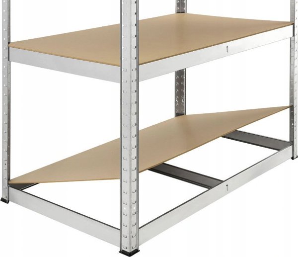 Funfit Μεταλλική ραφιέρα αποθήκης 180x90x40 cm