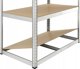 Funfit Μεταλλική ραφιέρα αποθήκης 180x90x40 cm