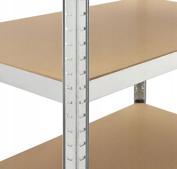 Funfit Μεταλλική ραφιέρα αποθήκης 180x90x40 cm