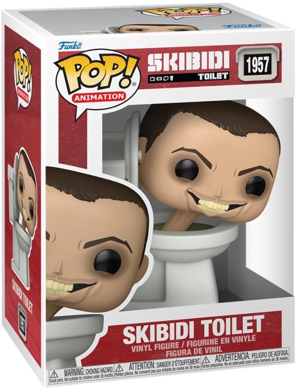 FUNKO POP! Βινύλιο Φιγούρα: Skibidi Toilet