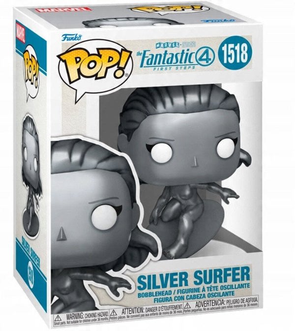 FUNKO POP! Vinyl Figure: Marvel: The Fantastic Four: First Steps - Silver Surfer