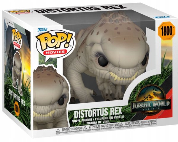 FUNKO POP! Βινύλιο Φιγούρα: Jurassic World - Distortus Rex