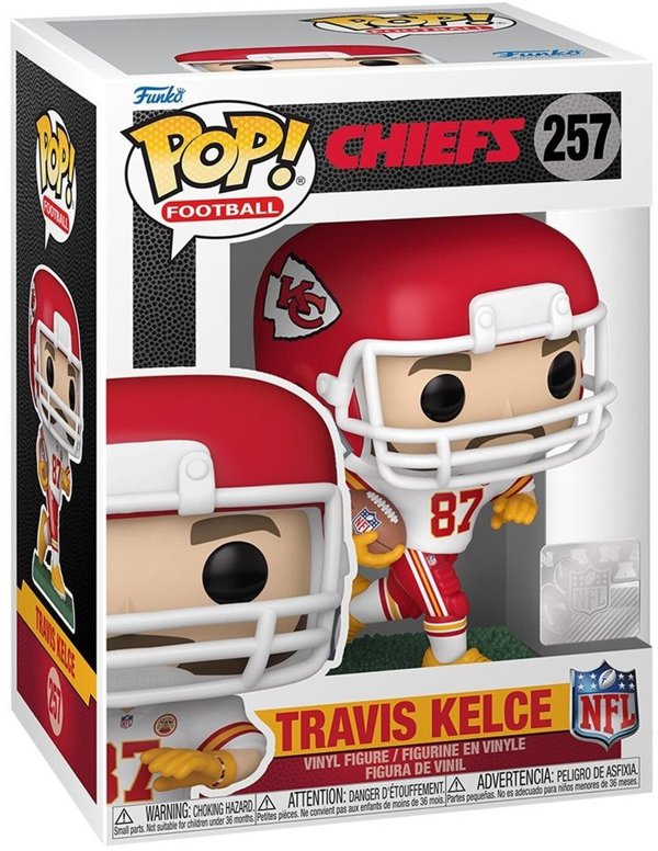 FUNKO POP! Vinyl Figure: NFL - Travis Kelce (away)