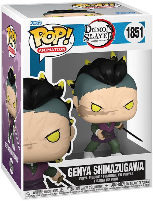 FUNKO POP! Βινυλική Φιγούρα: Demon Slayer - Genya Shinazugawa (Demon)