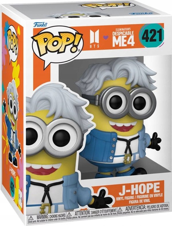 FUNKO POP! Vinyl Figure: BTS x Despicable Me 4 - J-Hope