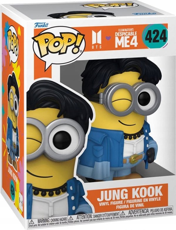 FUNKO POP! Vinyl Figure: BTS x Despicable Me 4 - Jung Kook