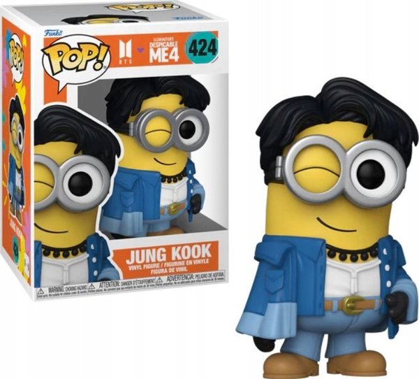FUNKO POP! Vinyl Figure: BTS x Despicable Me 4 - Jung Kook