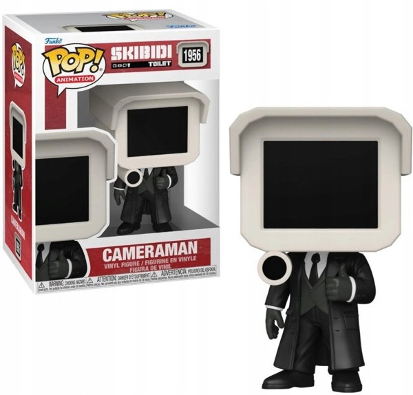 FUNKO POP! Βινυλίου Φιγούρα: Skibidi Toilet - Cameraman