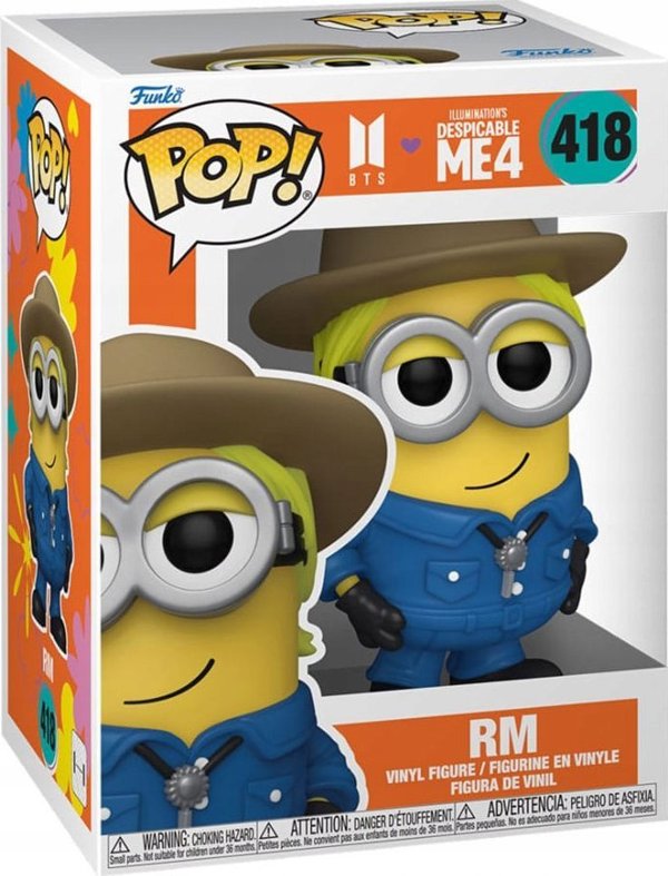 FUNKO POP! Vinyl Figure: BTS x Despicable Me 4 - RM