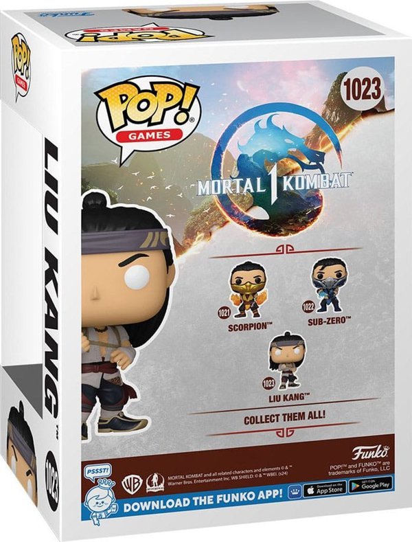 Funko POP Mortal Kombat 1023 Λιου Κανγκ