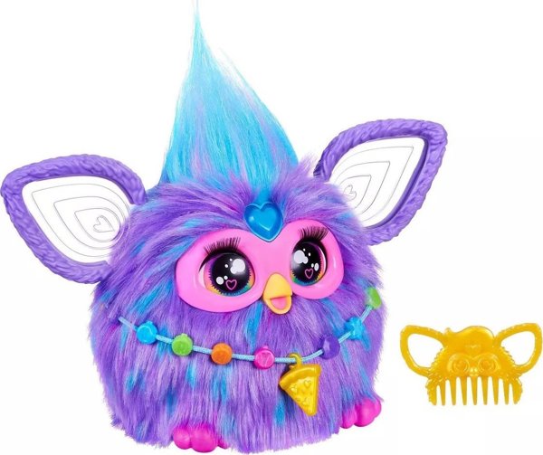 Furby Interactive Plush Toy Purple (EN)
