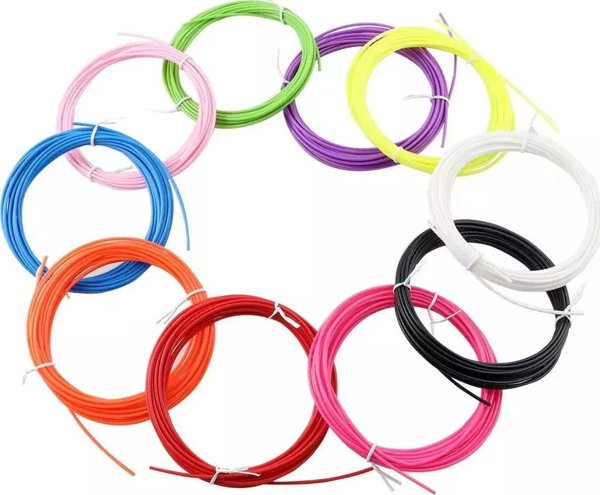 Στυλό εκτύπωσης 3D Fusion Accessories με νήμα ABS σε 10 χρώματα 1.75 mm / 5m FUS3DFIL