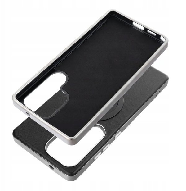Θήκη GENTLEMAN MAG COVER συμβατή με MagSafe για SAMSUNG A26 μαύρο