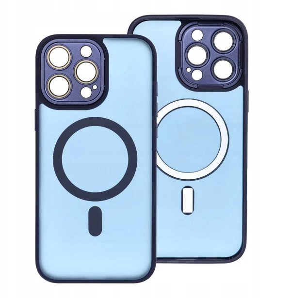 Θήκη VARIETE MAG COVER συμβατή με MagSafe για IPHONE 14 PRO MAX μπλε