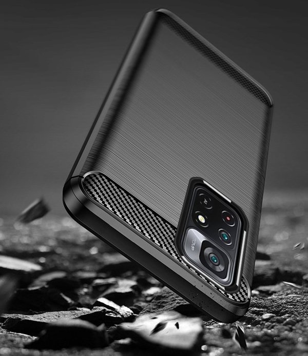 Θήκη Forcell CARBON για XIAOMI POCO M4 PRO 5G μαύρη