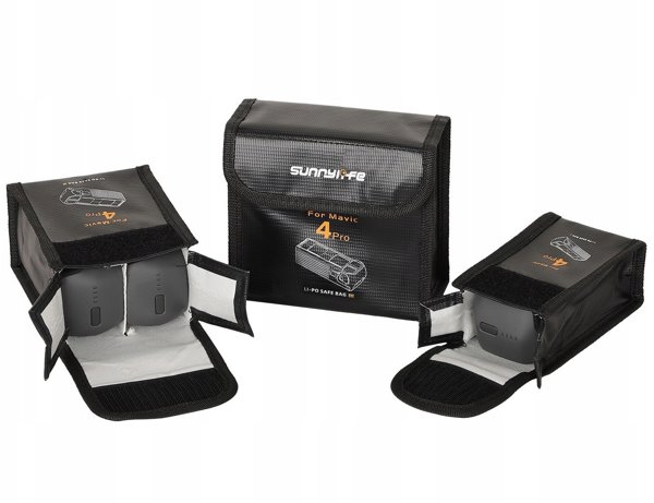 SunnyLife Θήκη Προστασίας Μπαταρίας για DJI Mavic 4 Pro - Ανθεκτική στη Φωτιά, M4P-DC09-1