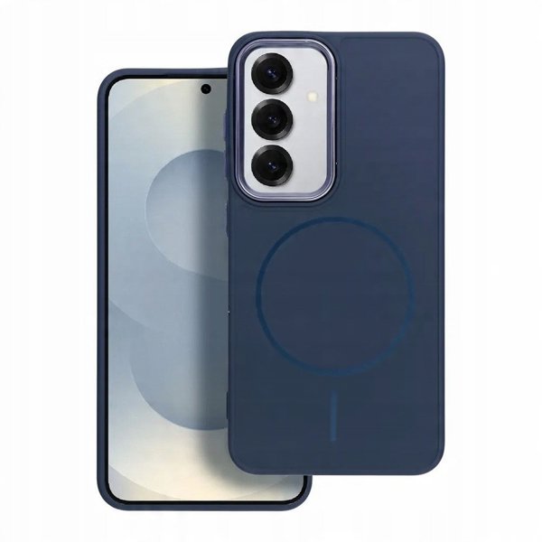 Θήκη FRAME MAG COVER συμβατή με MagSafe για SAMSUNG A36 μπλε