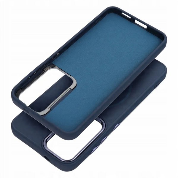 Θήκη FRAME MAG COVER συμβατή με MagSafe για SAMSUNG A36 μπλε