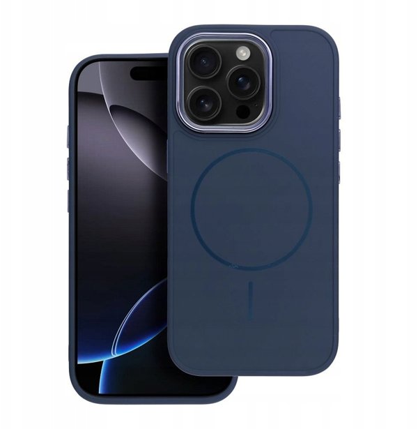 Θήκη FRAME MAG COVER συμβατή με MagSafe για IPHONE 13 MINI μπλε