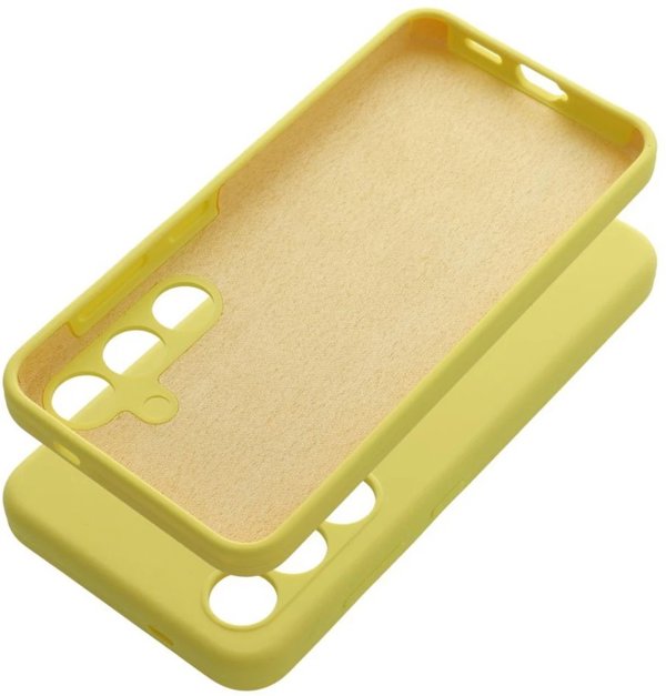 Θήκη SILICONE 2mm για XIAOMI REDMI 15 4G κίτρινο