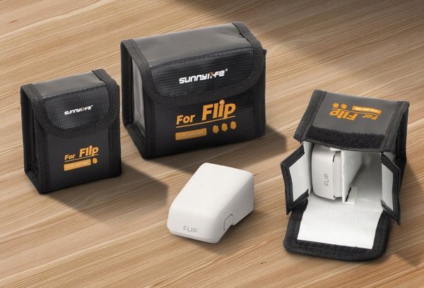 Θήκη Προστασίας 2x Μπαταρία Για Drone Dji Flip Ανθεκτική στη Φωτιά / Fp-dc955-2