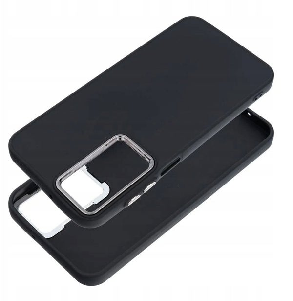 Θήκη FRAME για XIAOMI Redmi Note 14 4G (GLOBAL - 164,84mm x 78,15mm x 8,16mm) μαύρο