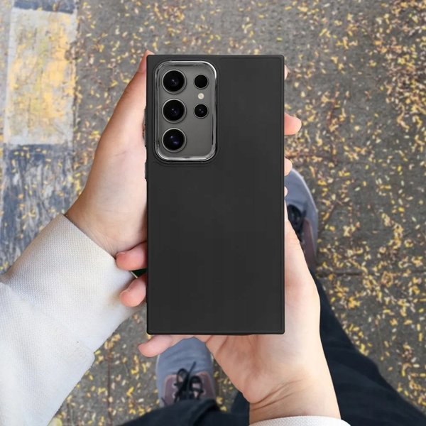 Θήκη FRAME για XIAOMI Redmi Note 14 4G (GLOBAL - 164,84mm x 78,15mm x 8,16mm) μαύρο
