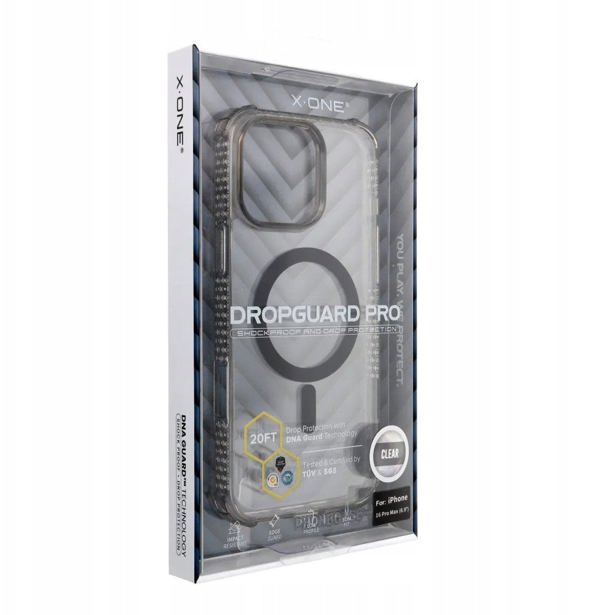 Θήκη X-ONE Dropguard Magnetic Case Pro (συμβατό με MagSafe) - για Apple iPhone 16 Pro Max μαύρο