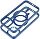 Θήκη COLOR EDGE MAG COVER συμβατή με MagSafe για IPHONE 14 μπλε