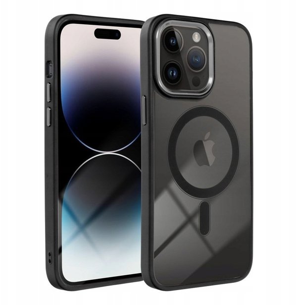Θήκη COLOR EDGE MAG COVER συμβατή με MagSafe για SAMSUNG S25 μαύρο