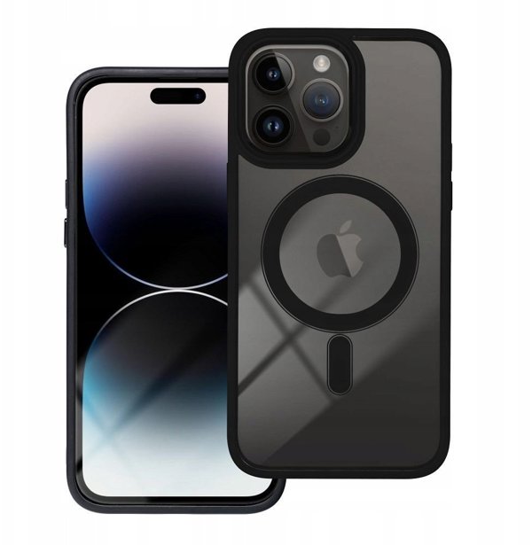 Θήκη COLOR EDGE MAG COVER συμβατή με MagSafe για SAMSUNG S25 μαύρο