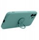 Θήκη SILICONE RING για IPHONE 17 Air πράσινο