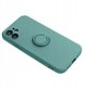Θήκη SILICONE RING για IPHONE 17 Air πράσινο