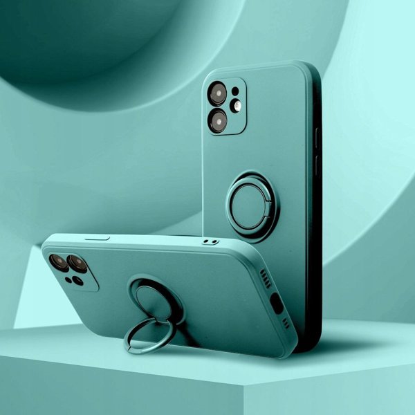 Θήκη SILICONE RING για IPHONE 17 Air πράσινο