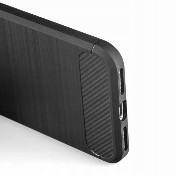 Θήκη CARBON για MOTOROLA EDGE 50 μαύρη