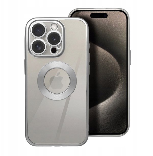 Θήκη GLAM για IPHONE 17 Air ασημί