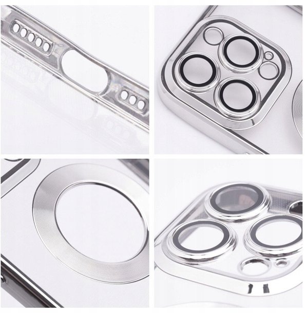 Θήκη GLAM για IPHONE 17 Air ασημί
