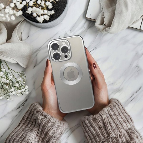 Θήκη GLAM για IPHONE 17 Air ασημί
