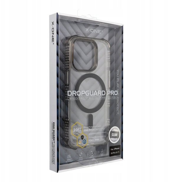 Θήκη X-One Dropguard Magnetic Case Pro (συμβατή με MagSafe) - για Apple iPhone 16 Pro μαύρο